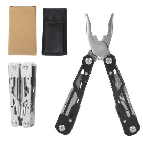 MAJ17 Pocket Multi-tool Portable EDC 420 Stainless Steel Outdoor Camping Wire Stripper Pliers UD408850